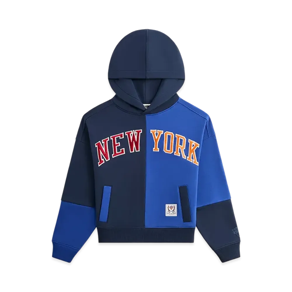 Kith Kids for the New York Knicks Mash Up Nelson Hoodie "Nocturnal"