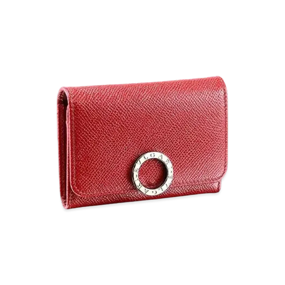 BVLGARI BVLGARI Business Card Holder "Red"