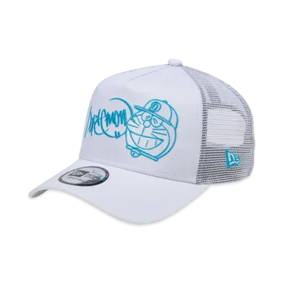 NEW ERA x Doraemon 9Forty A-Frame Trucker Doraemon Graffiti "White"