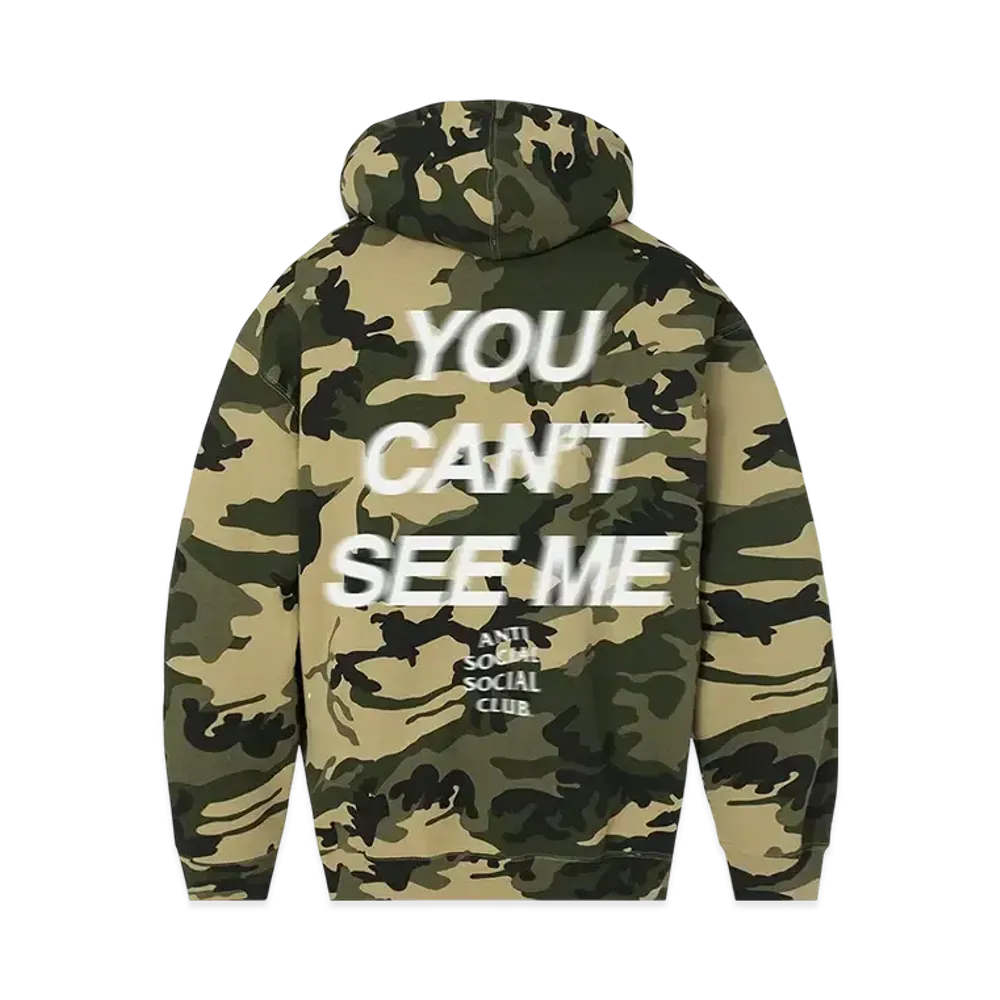 ANTI SOCIAL SOCIAL CLUB x WWE You Can't See Me Hoodie "Camo"