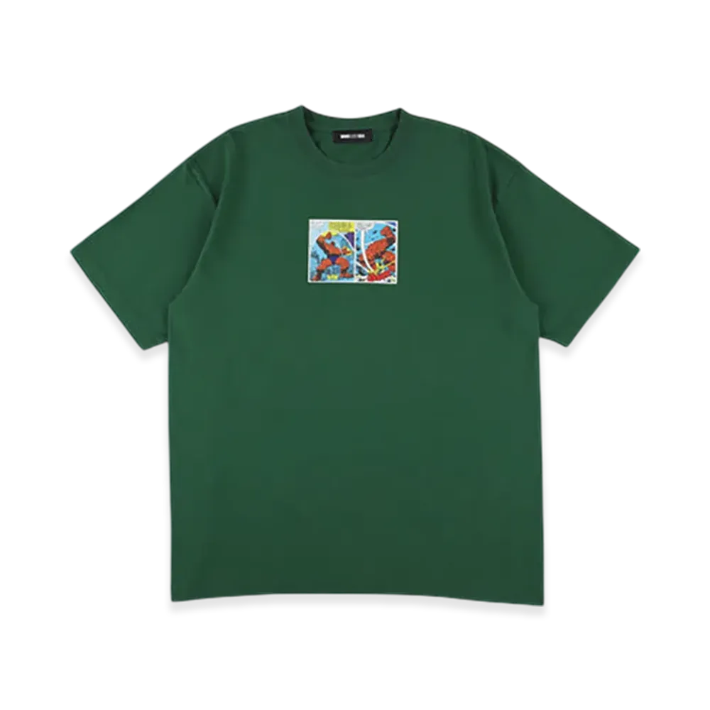 WIND AND SEA x MARVEL The Thing Clubberin Tee "Green"