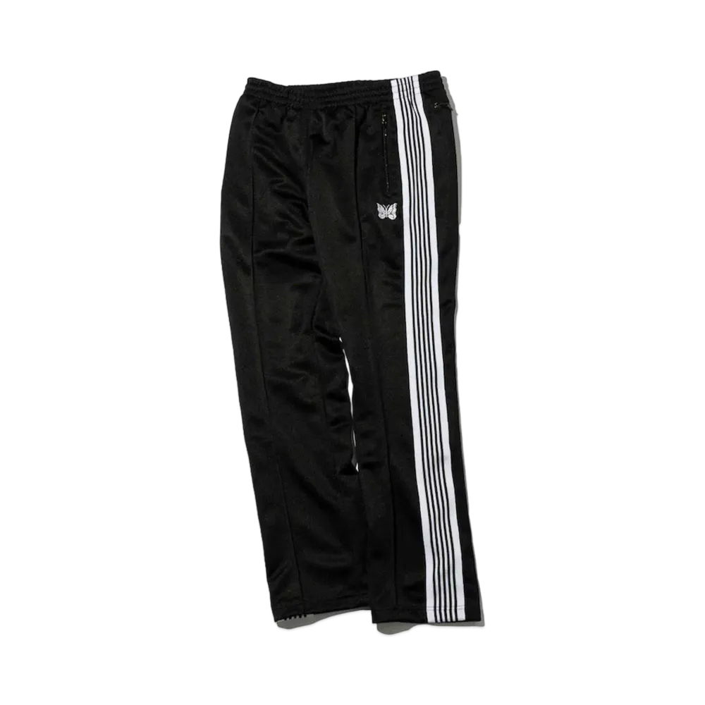 FREAK'S STORE x NEEDLES Narrow Track Pant Poly Smooth "Black"