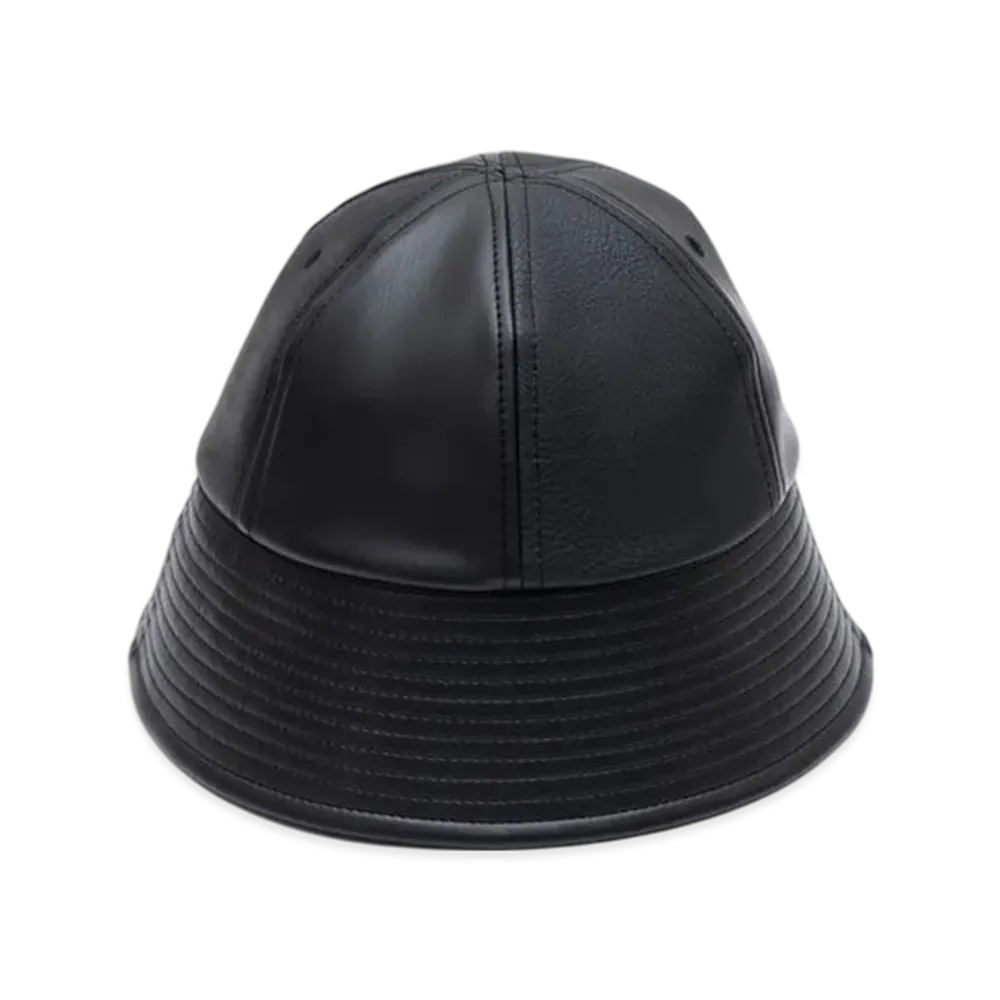 COMME des GARCONS HOMME Synthetic Leather Mix "Black"