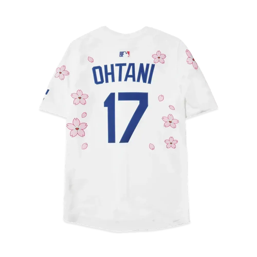Takashi Murakami x MLB World Tour Tokyo Series 2025 Dodgers Shohei Ohtani Jersey "White"