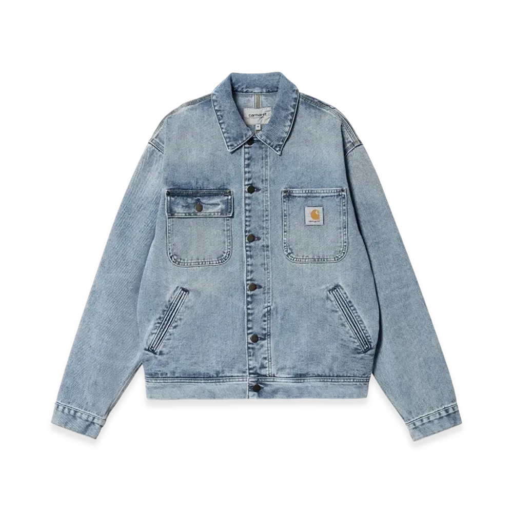 Carhartt WIP Saledo Jacket "Blue Light Used Wash"
