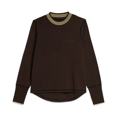 Adidas x Wales Bonner Long Sleeve Knit Top "Dark Brown"