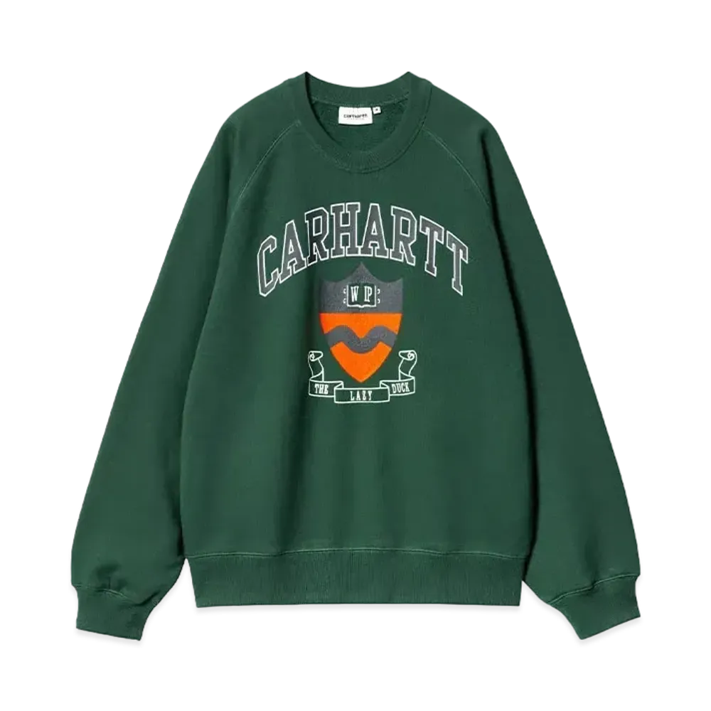 Carhartt WIP Lazy Duck Academy Sweat "Sycamore Tree"