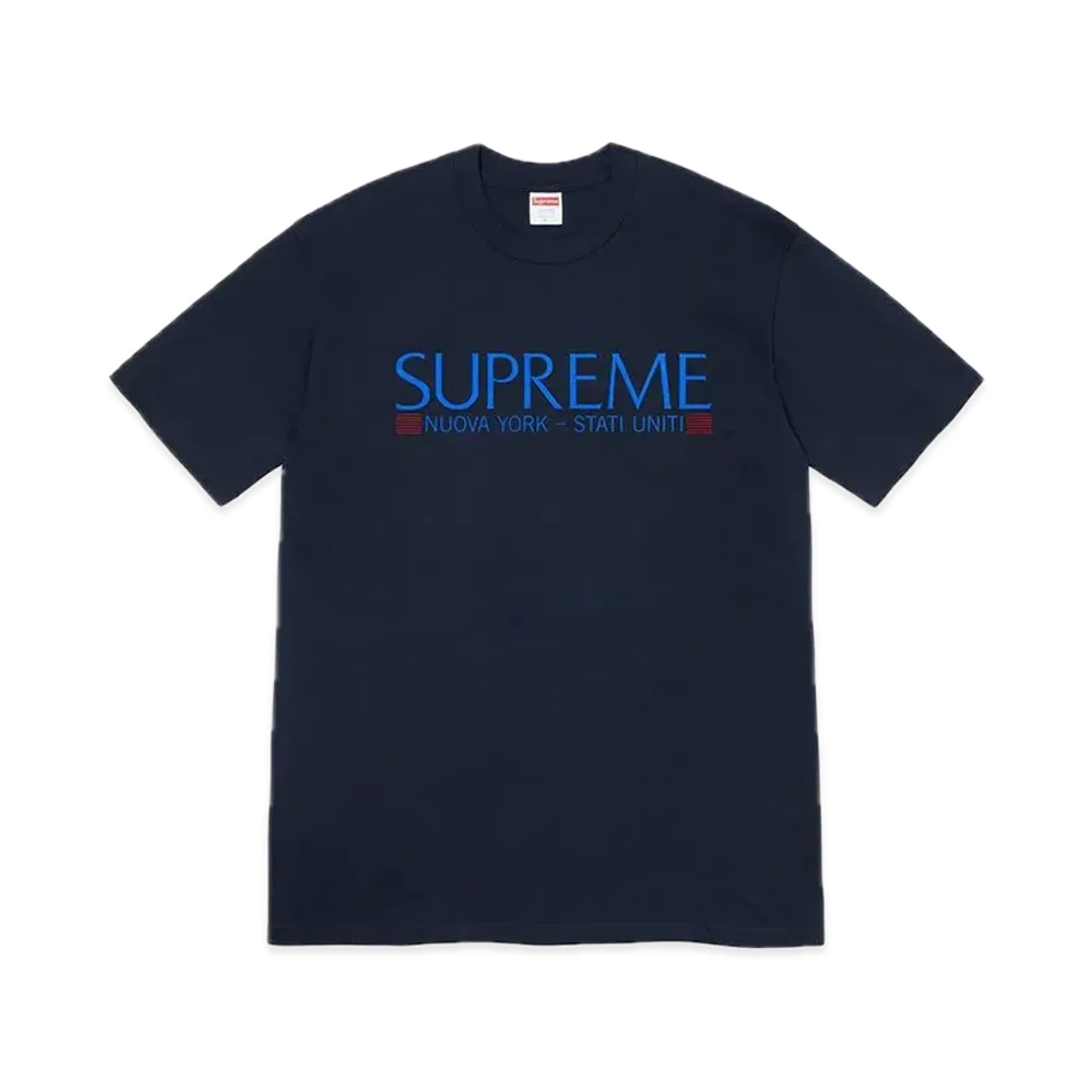 Supreme Nuova York Tee "Navy"