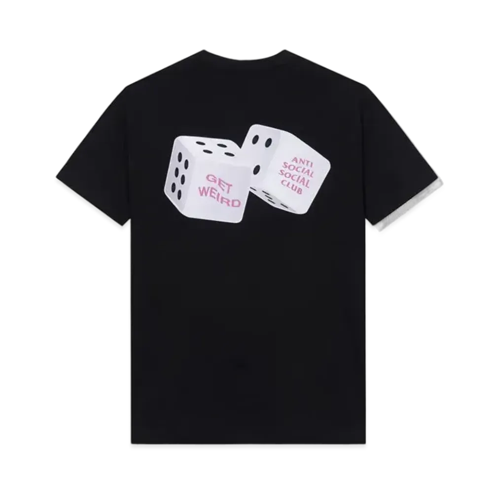 ANTI SOCIAL SOCIAL CLUB FA22 Best Of Luck Black Tee "Black"
