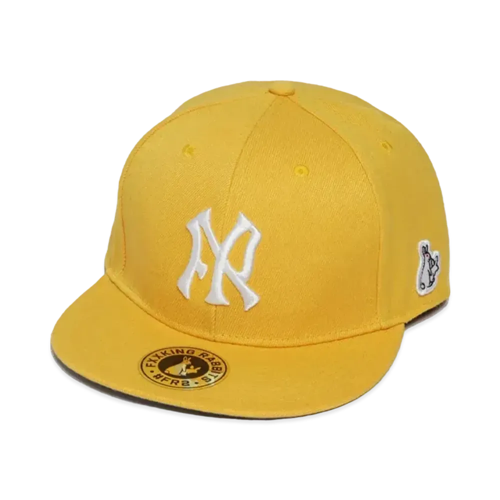 FR2 Calor brim Flat Visor Cap "Yellow"
