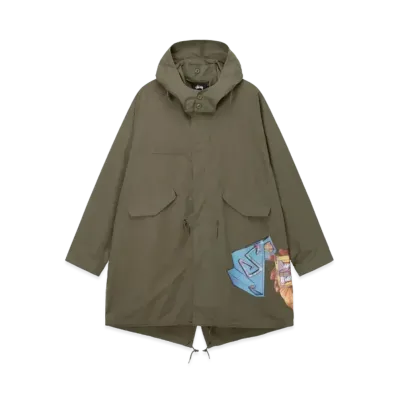 Stussy Goldie Fishtail Parka "Olive"