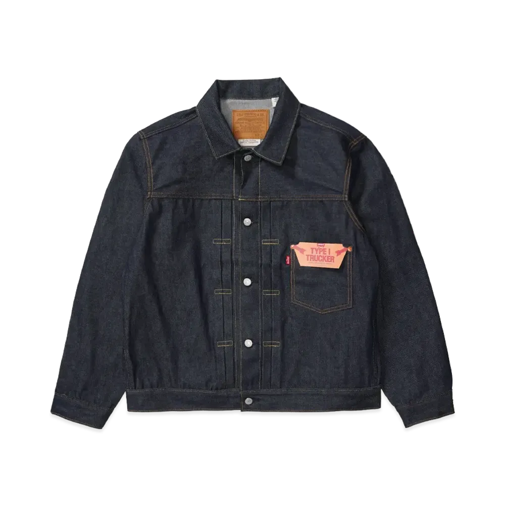 Levi's x JOURNAL STANDARD Type I Rigid Trucker Jacket "Navy"