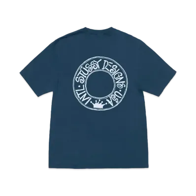 Stussy Buana Pigment Dyed Tee "Navy" (FA24)