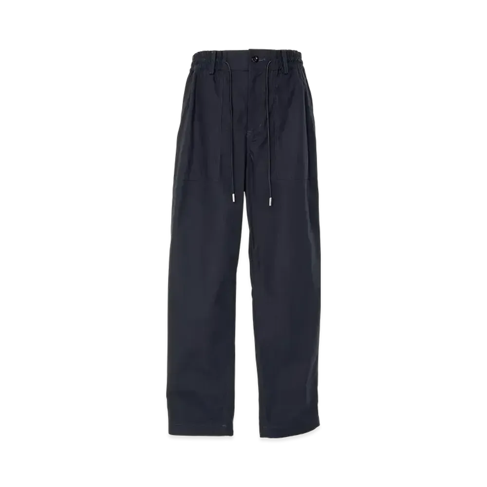 sacai Cotton Nylon Oxford Pants "Navy"