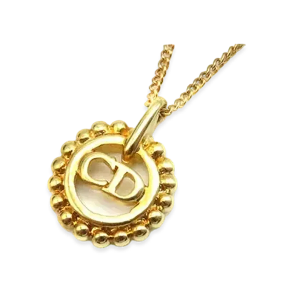 Dior CD Logo Necklace "Gold"