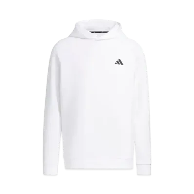 adidas Embossed Print Cardboard Knit Long Sleeve Hoodie "White"