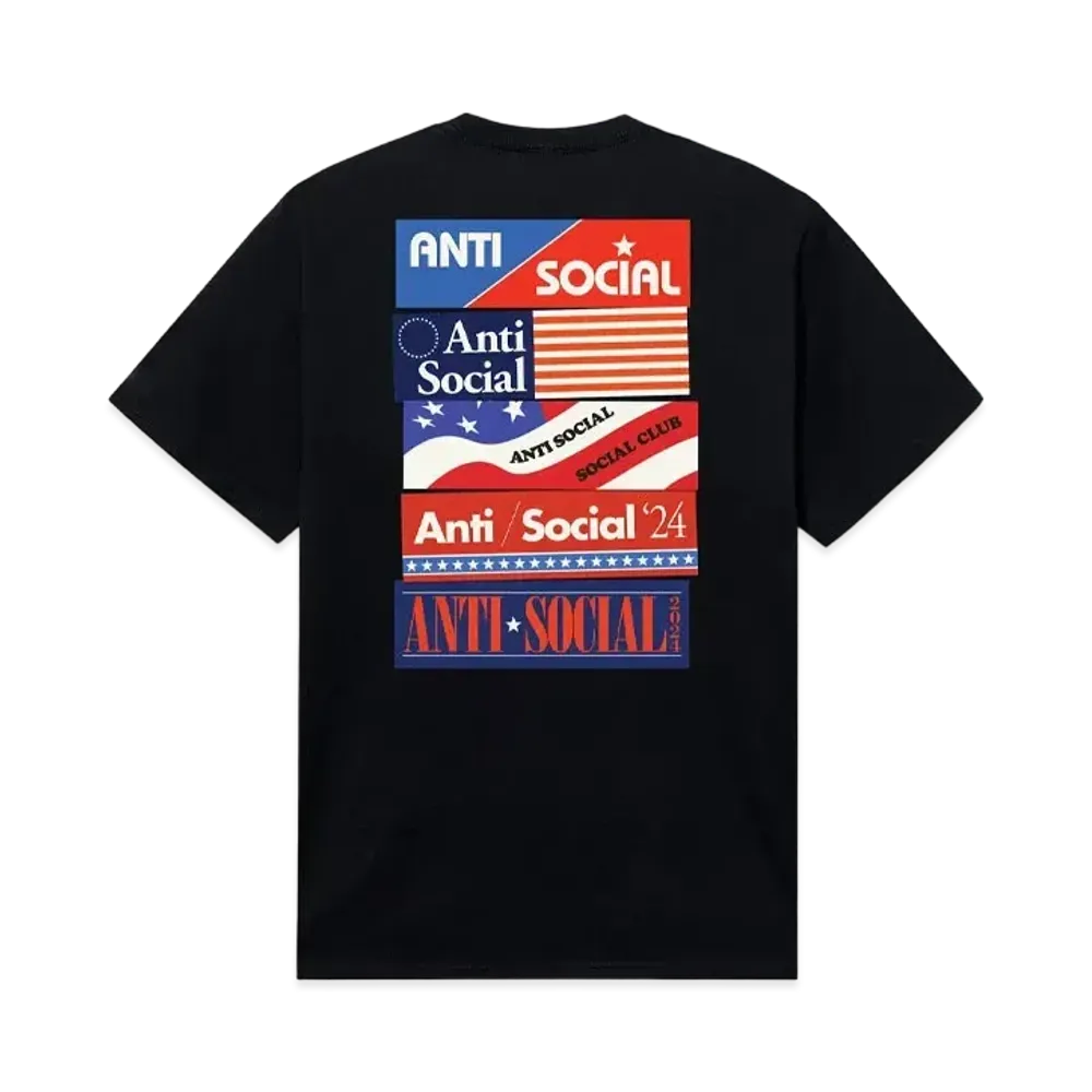 ANTI SOCIAL SOCIAL CLUB Bumper 2 Bumper Tee "Black"