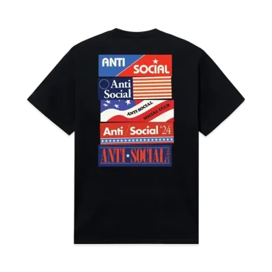 ANTI SOCIAL SOCIAL CLUB Bumper 2 Bumper Tee "Black"