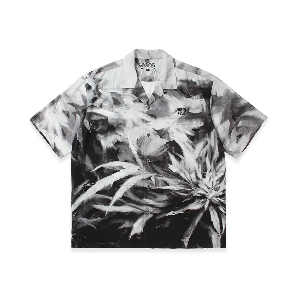 APHRODITEGANG TAKUYA KAMIOKA x BUDSPOOL Hawaiian Shirt "Black"