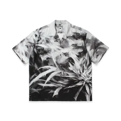 APHRODITEGANG TAKUYA KAMIOKA x BUDSPOOL Hawaiian Shirt "Black"