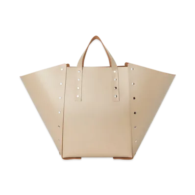 Hender Scheme Assemble Hand Bag Wide L "Beige"
