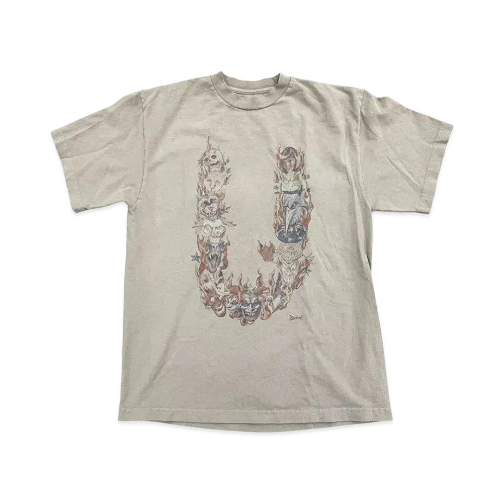 Travis Scott Cactus Jack Utopia CJ Relic Tee "White"