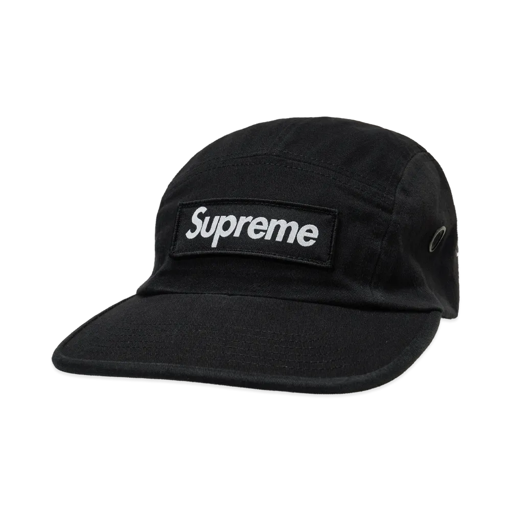 Supreme x A.PRESSE Camp Cap "Black"