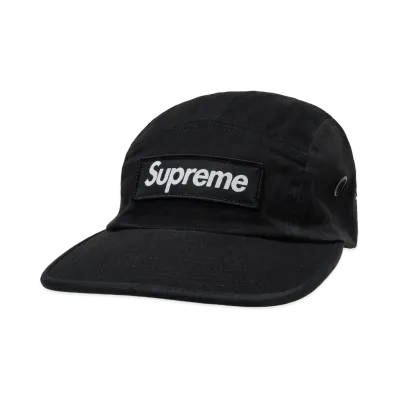 Supreme x A.PRESSE Camp Cap "Black"