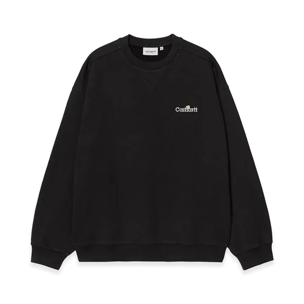 Carhartt WIP Wip Label Sweat "Black"