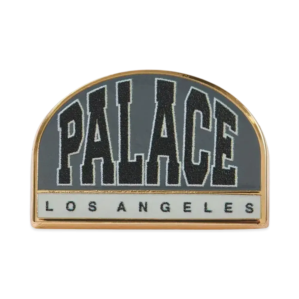 PALACE Breakout Pin Badge "Black Grey"
