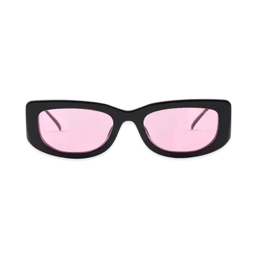 PRADA Sunglasses with Triangle Logo "Pink"