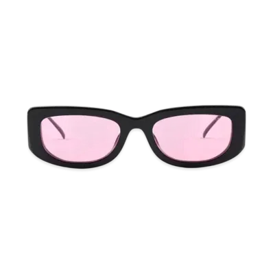 PRADA Sunglasses with Triangle Logo "Pink"
