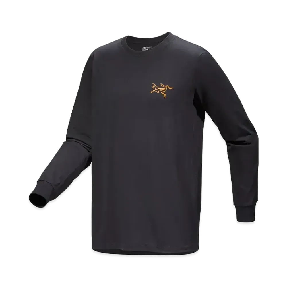 ARC'TERYX Arc Multibird Logo Long Sleeve Men's X000007746 "Black"
