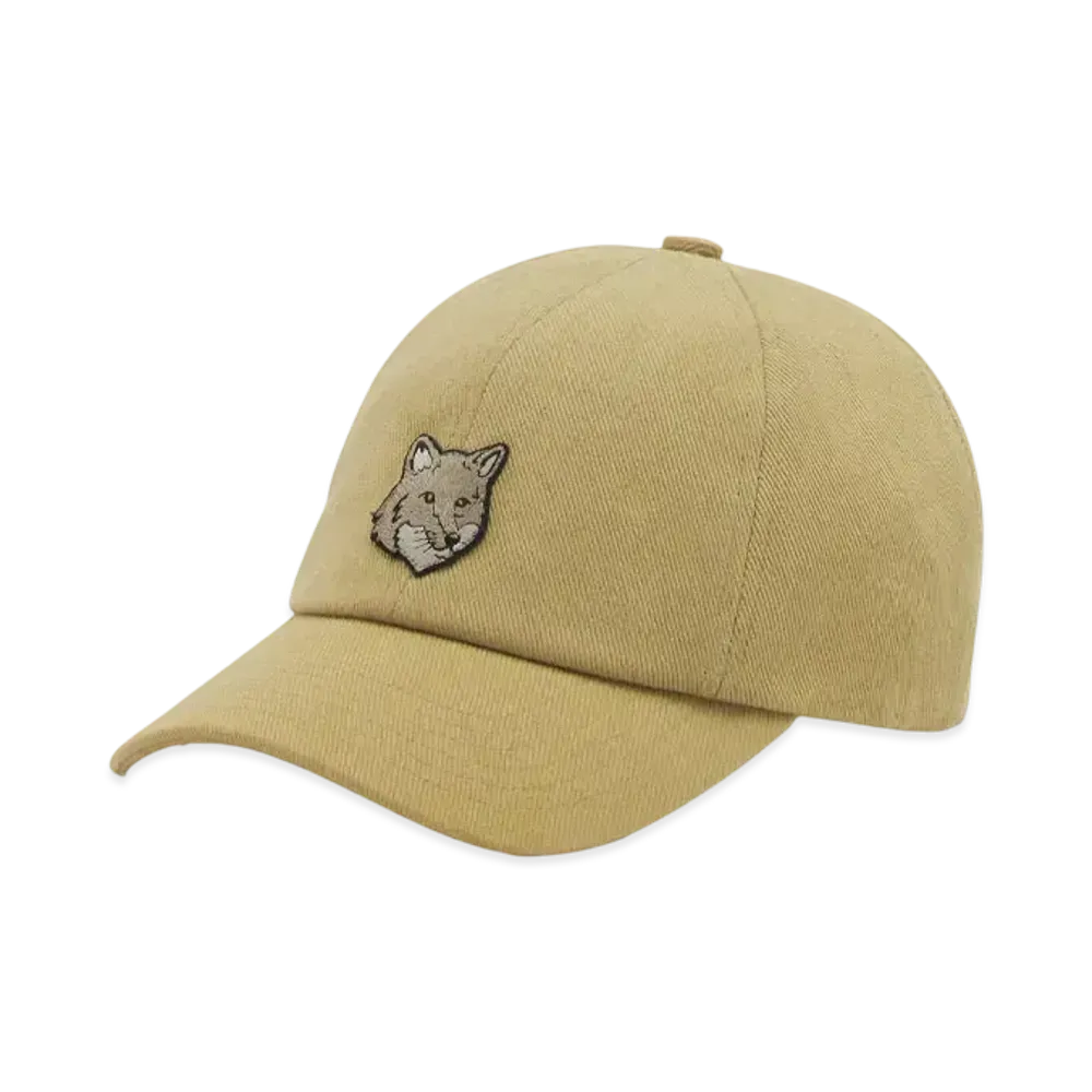 Maison Kitsune Bold Fox Head 6P Cap "Canvas"
