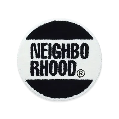 NEIGHBORHOOD x Gallery 1950 . Circle Rug Mat "Black"