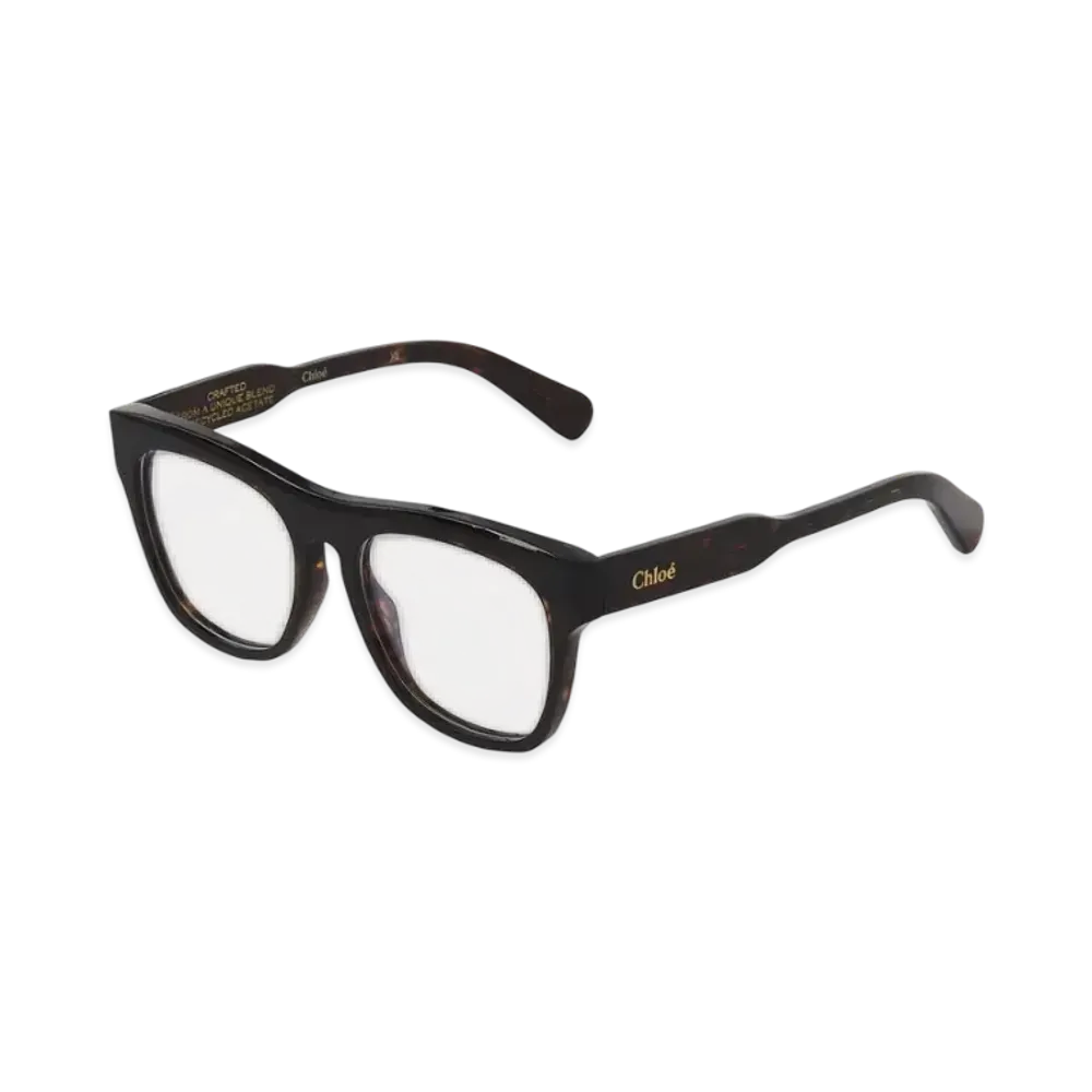 Chloe Gayia Square Eyeglasses "Dark Havana"