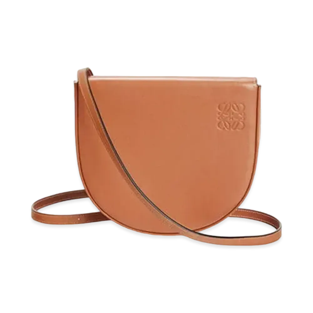 LOEWE Heel Bag In Soft Calfskin "Tan"