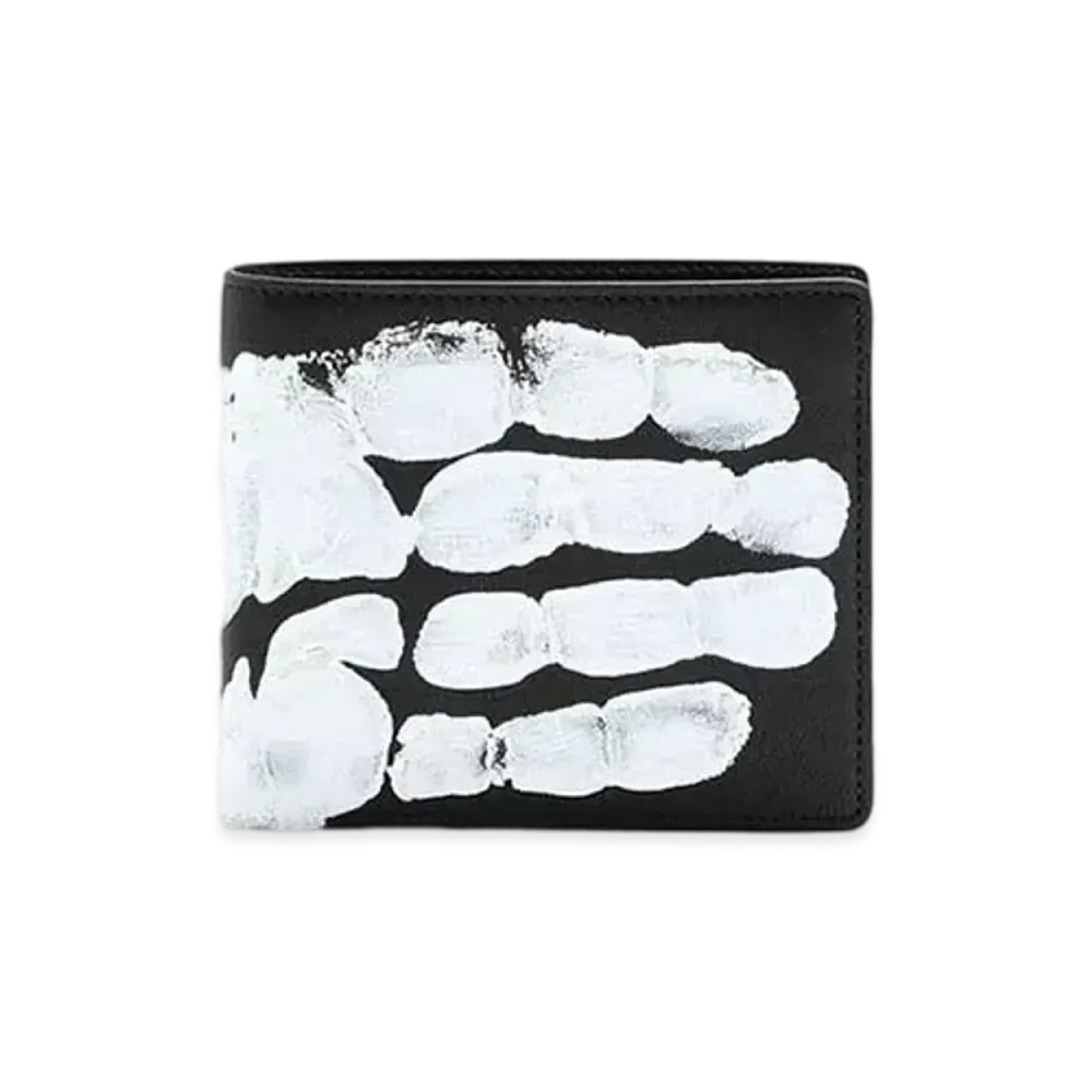 Maison Margiela Hand-Painted Bi-Fold Wallet "Black"