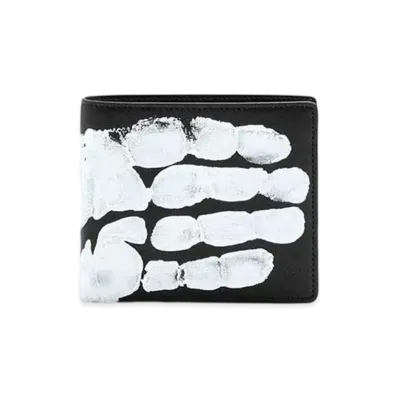 Maison Margiela Hand-Painted Bi-Fold Wallet "Black"