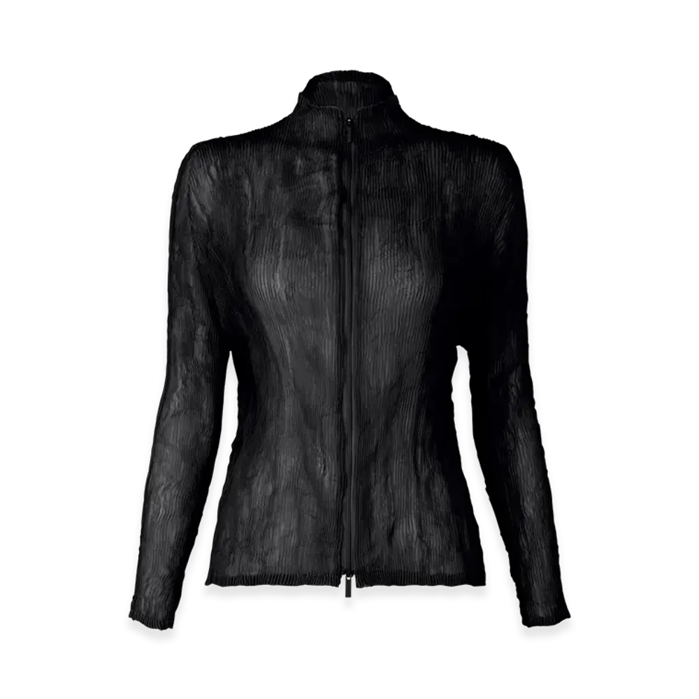 ISSEY MIYAKE Chiffon Twist BK/WT-56 "Black"