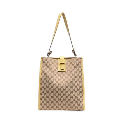 GUCCI GG Canvas Shoulder Bag