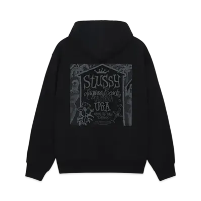 Stussy Beach House Hoodie "Black"