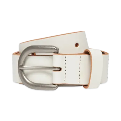 Stussy Stud Letter Belt "Bone"