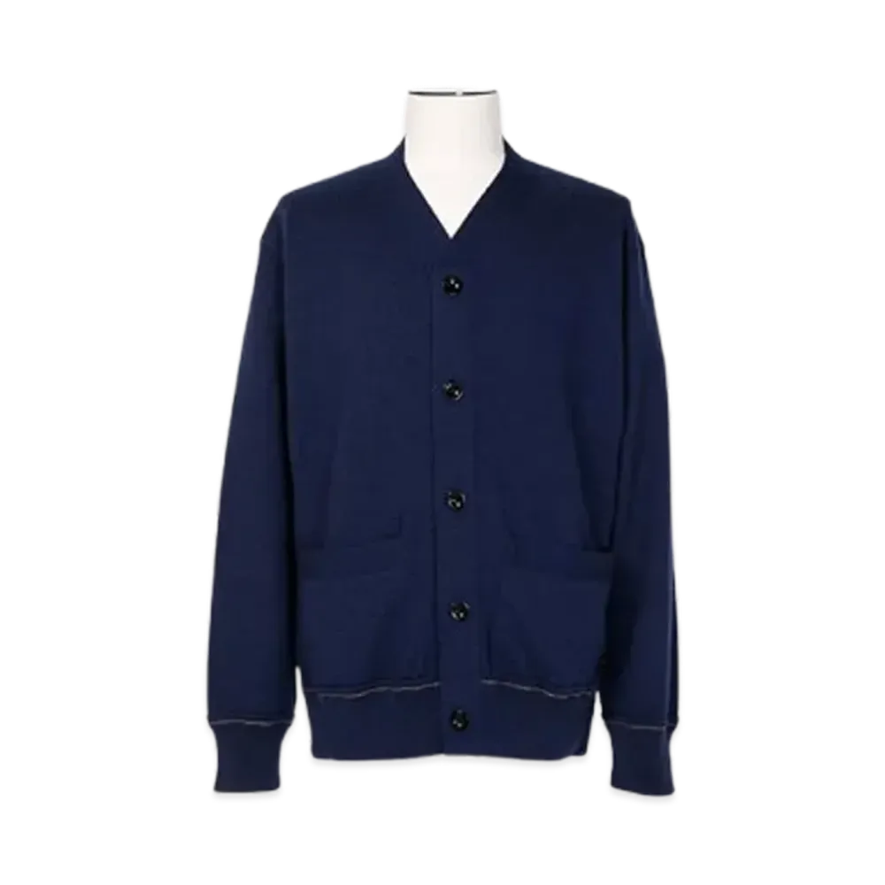 sacai S Cashmere Knit Cardigan "Navy"