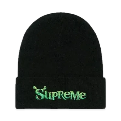 Supreme Shrek Beanie "Black"