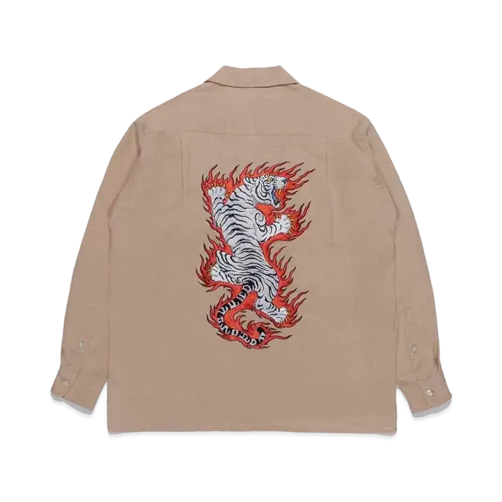 WACKO MARIA Tim Lehi / 50's Shirt "Light Beige"