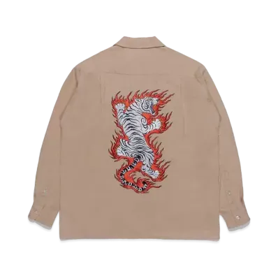 WACKO MARIA Tim Lehi / 50's Shirt "Light Beige"