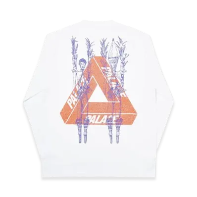 PALACE Pair Of Hippys Longsleeve "White"