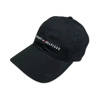 TOMMY HILFIGER Embroidery Logo Cap "Black"