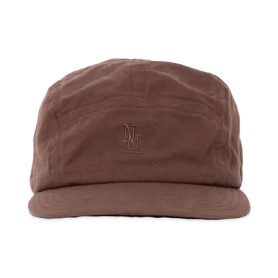 UNDERCOVER OZISM x Nonnative Monk Jet Cap Cotton Paper Viera Overdyed "Brown"